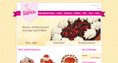 Desktop Screenshot of dekkergebak.nl